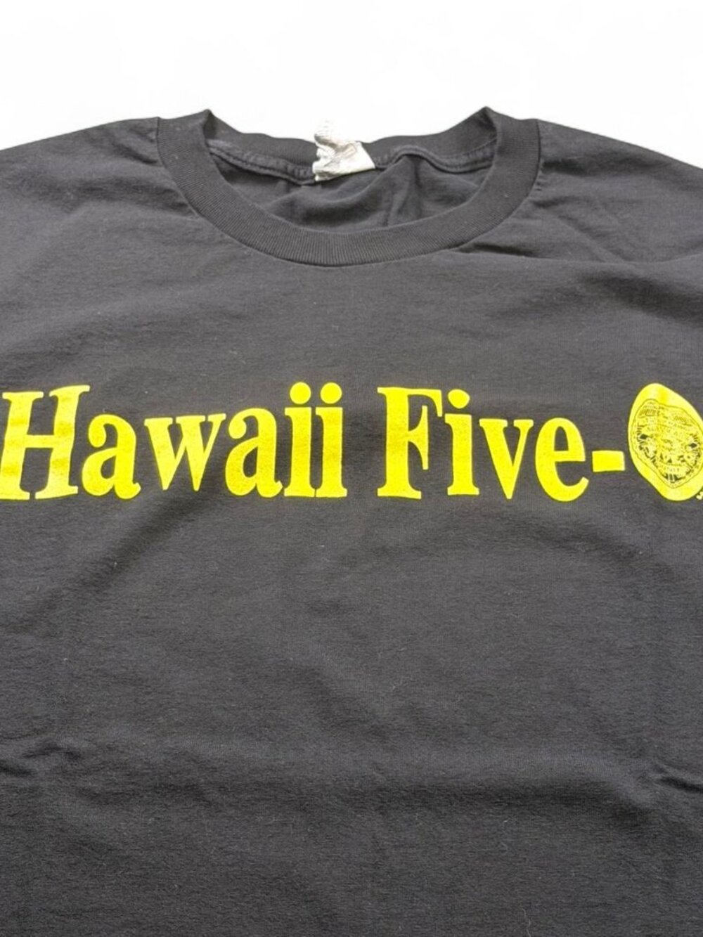 Vintage Y2K Hawaii Five-O Book 'Em Danno TV Promo Tee L